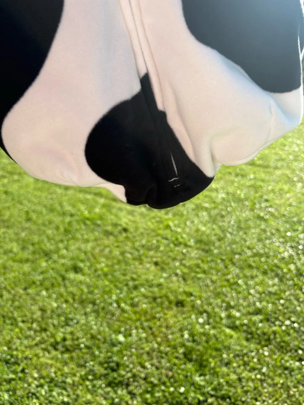 Carter’s cow costume 3-6 months Zip up hooded body only GUC - Picture 3 of 8